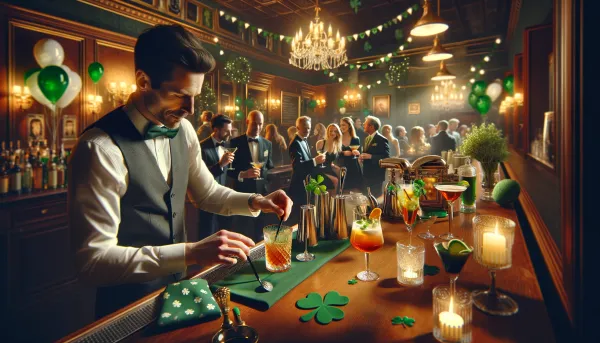St. Paddy’s Cocktails: Liven It Up with Professional Flair